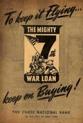 War Loan Seventh Vintage Retro Advert Ads A4 Photo Print