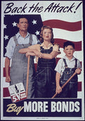 War Loans Attack Vintage Retro Advert Ads A4 Photo Print