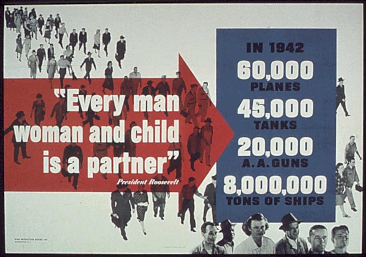 War Men Roosevelt Vintage Retro Advert Poster A4 Photo Print