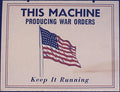 War Orders Machine Vintage Retro Advert Poster A4 Photo Print