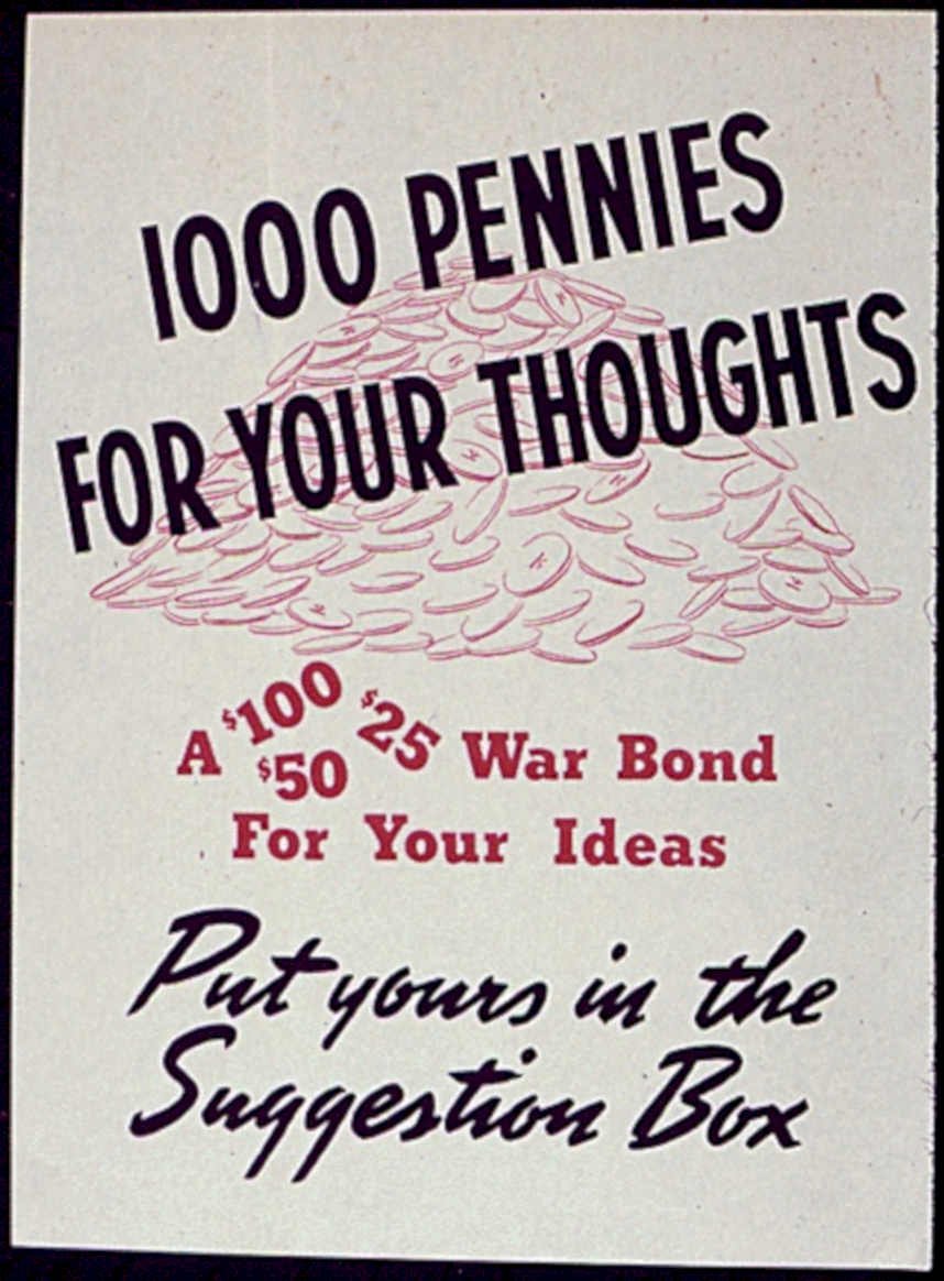 War Pennies Thoughts Vintage Retro Advert Poster A4 Photo Print