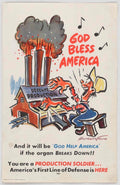 War Production Soldier 1 American World War II Advert Poster