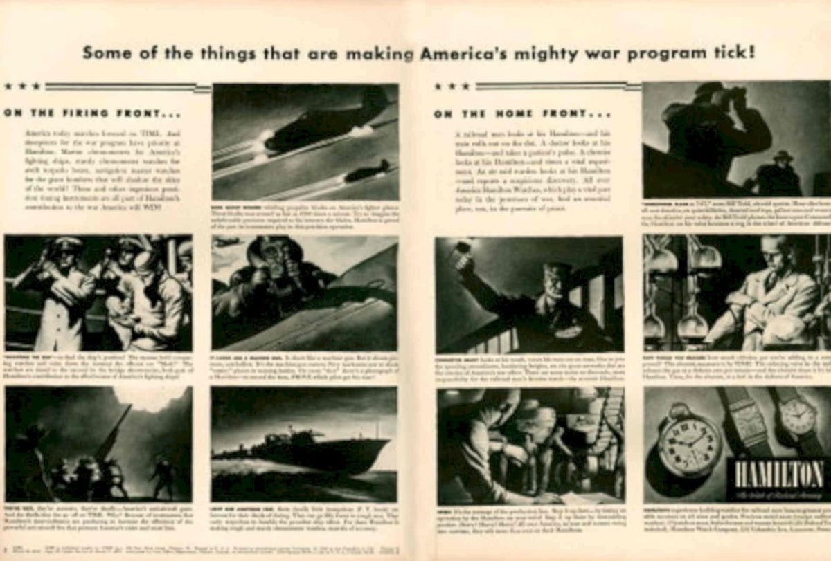 War Program Soldiers 1940s Vintage Retro Advert Poster