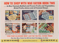War Ration Book American World War II Advert Poster