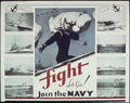 War Sailor Navy Vintage Retro Advert Ads A4 Photo Print