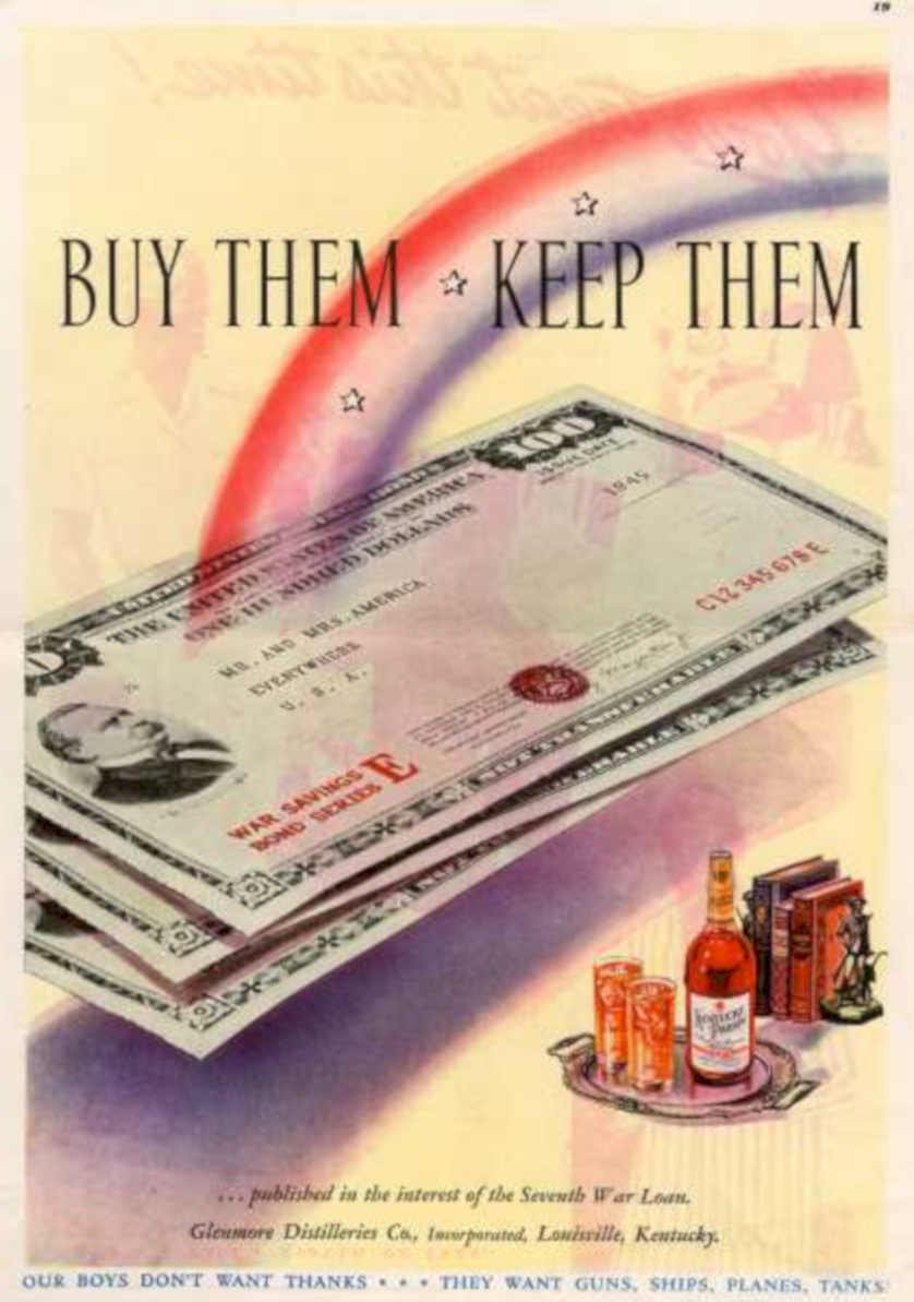 War Savings Bonds 2 Vintage Retro Advert Ads A4 Photo Print