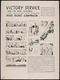 War Service Bonds Vintage Retro Advert Poster A4 Photo Print