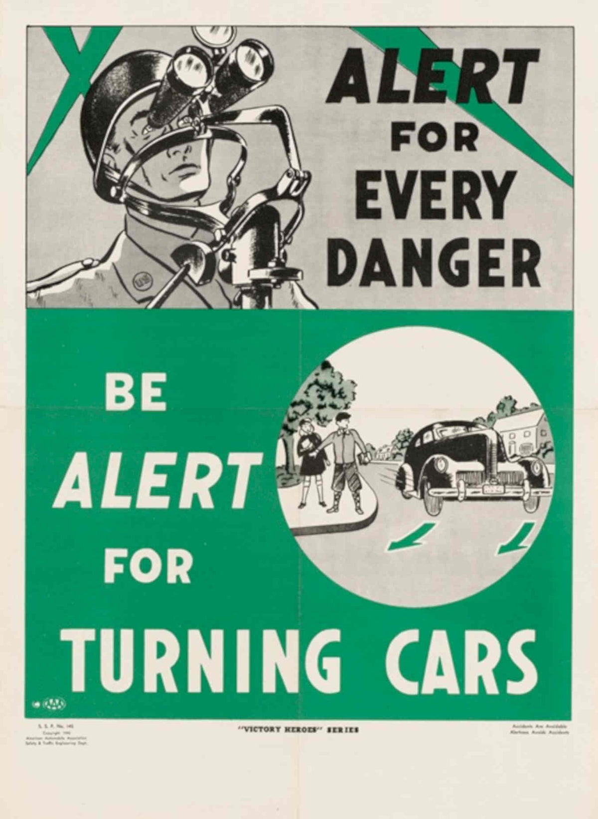 War Soldier Cars American World War II Advert Poster