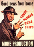 War Soldier Equipment 1940s Vintage Retro Advert Poster