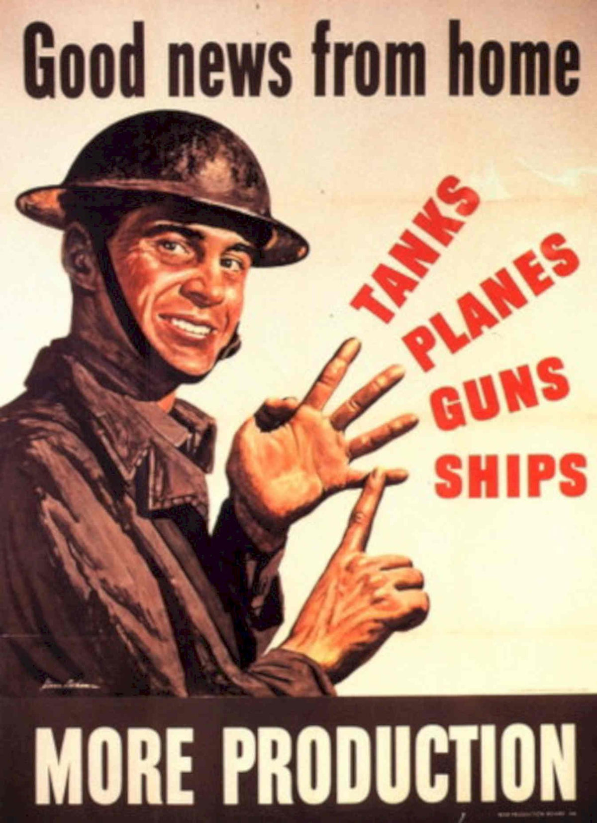 War Soldier Equipment 1940s Vintage Retro Advert Poster