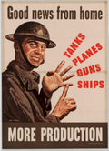War Soldier Poster 2 American World War II Advert Poster