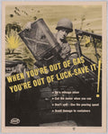 War Soldier Poster 5 American World War II Advert Poster
