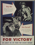 War Soldiers Help Vintage Retro Advert Poster A4 Photo Print
