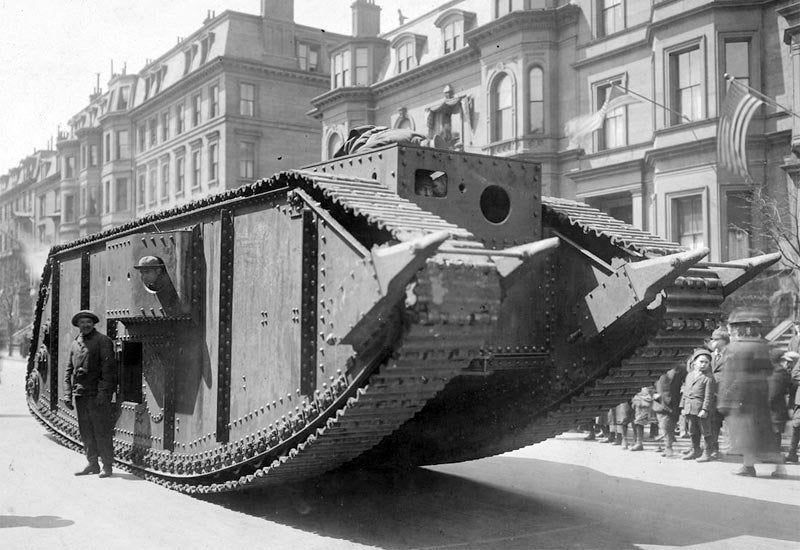War Tank America Steam Tank Experimental Combat Vehicle United States A4 Photo Print