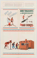 War Tomahawks Planes American World War II Advert Poster