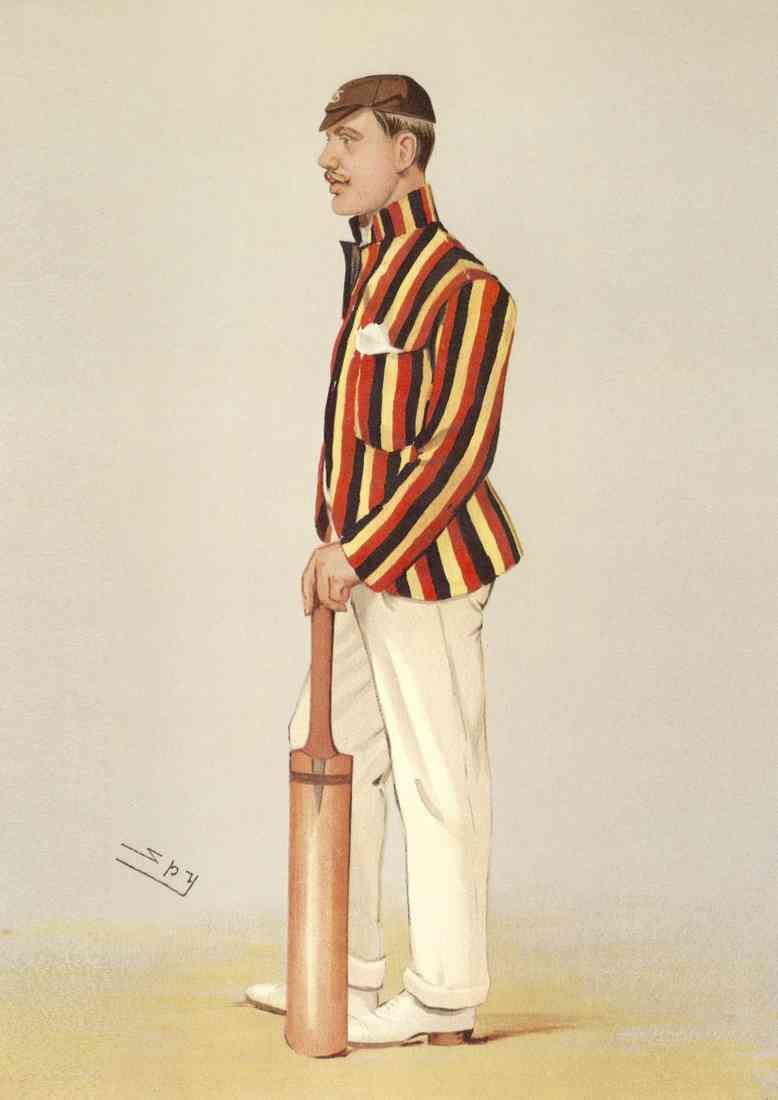 Ward Leslie M 1851 1922 Vanity Fair 1904 Lord Dalmeny cricketer A4 Photo Print