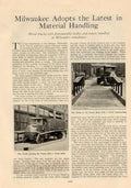 Warehouse Truck Ramp Vintage Retro Advert Ads A4 Photo Print