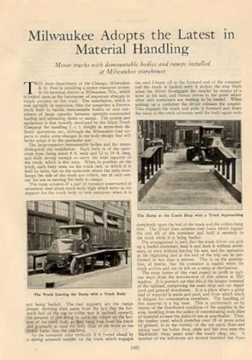 Warehouse Truck Ramp Vintage Retro Advert Ads A4 Photo Print