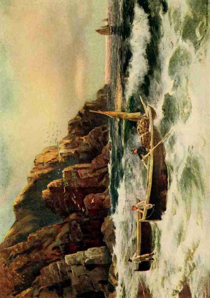 Warne Brown Alfred 1851 1915 In Unfamiliar England 1910 Off the coast of Devon A4 Photo Print