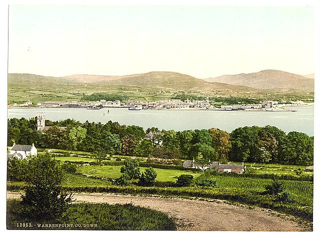 Warrenpoint County Down Vintage A4 Photo Print