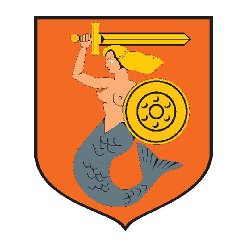Warsaw City Coat Of Arms N3973 A4 Photo Print