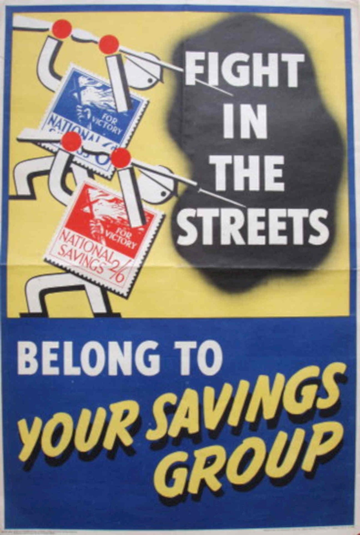 Wartime Aircraft Stamps 1940s Vintage Retro Advert Poster