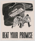 Wartime Boot Promise American World War II Advert Poster
