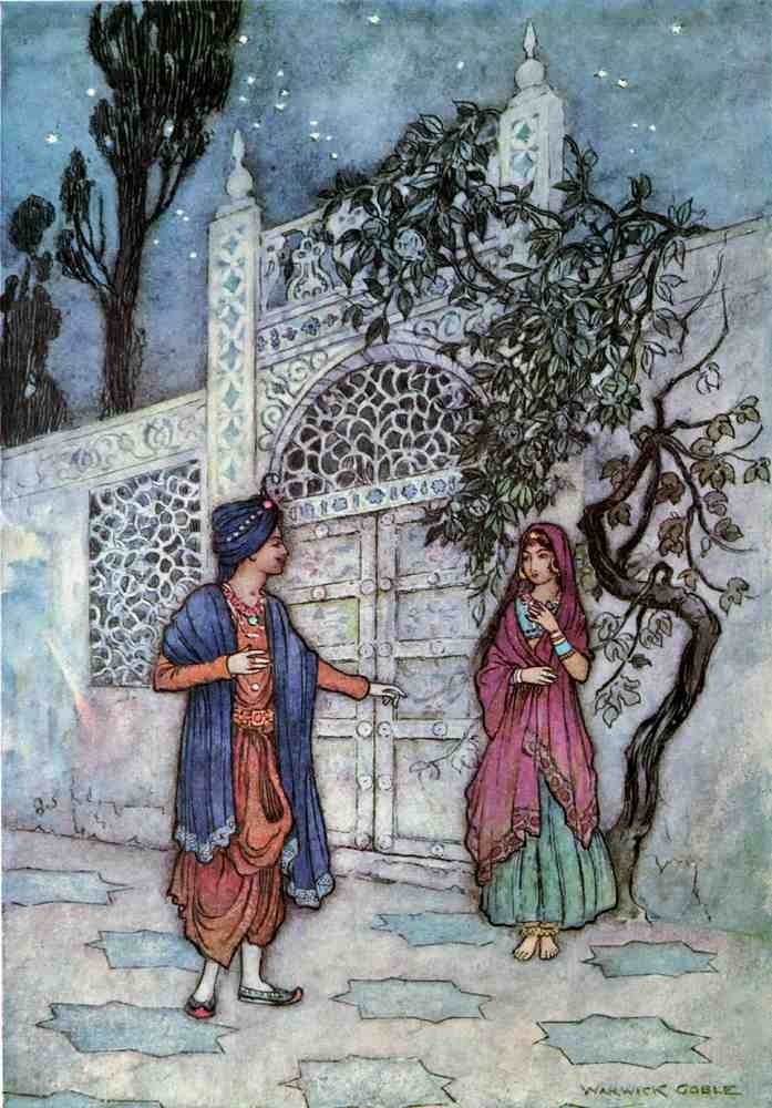Warwick Goble Vol 1 006 Vintage Illustration A4 Photo Print