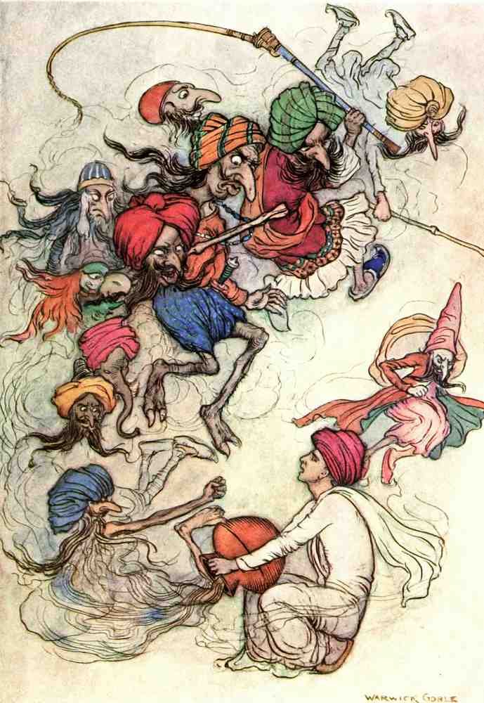 Warwick Goble Vol 1 009 Vintage Illustration A4 Photo Print