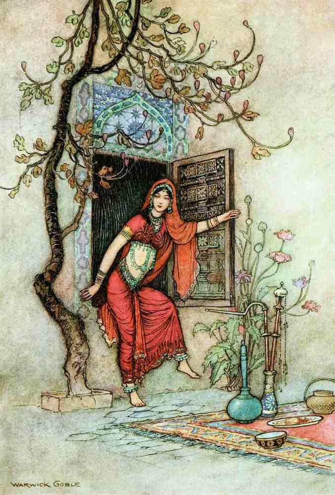 Warwick Goble Vol 1 012 Vintage Illustration A4 Photo Print