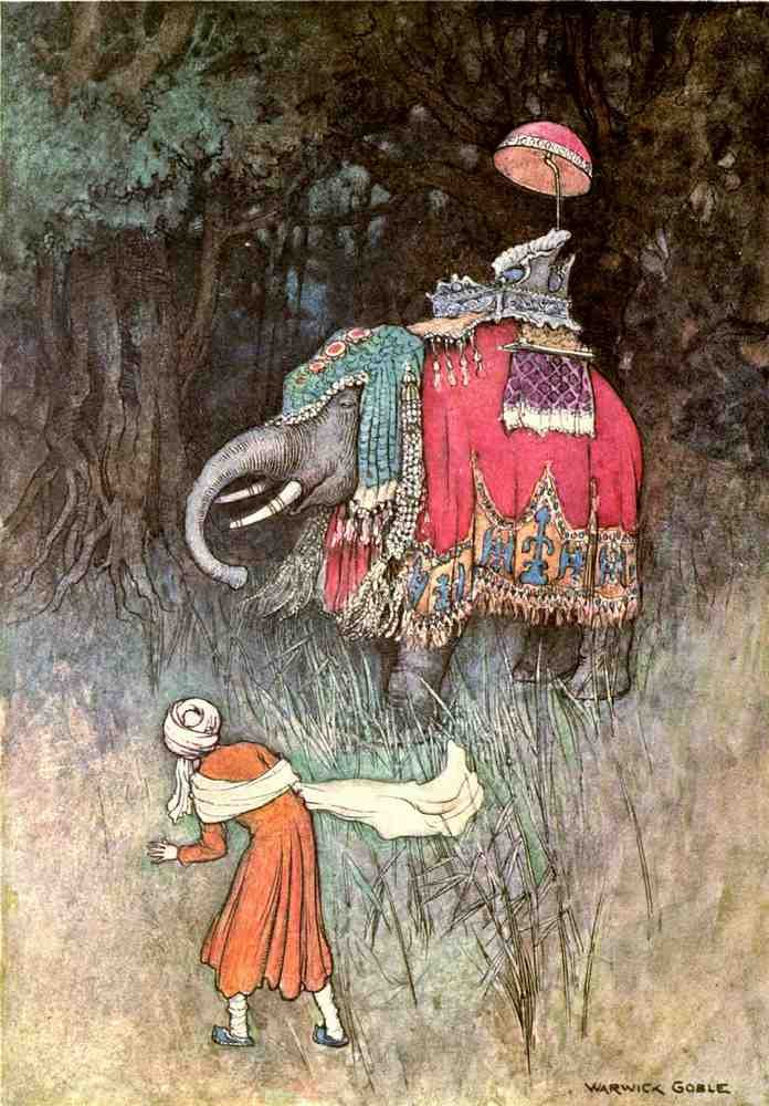 Warwick Goble Vol 1 013 Vintage Illustration A4 Photo Print