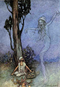 Warwick Goble Vol 1 021 Vintage Illustration A4 Photo Print