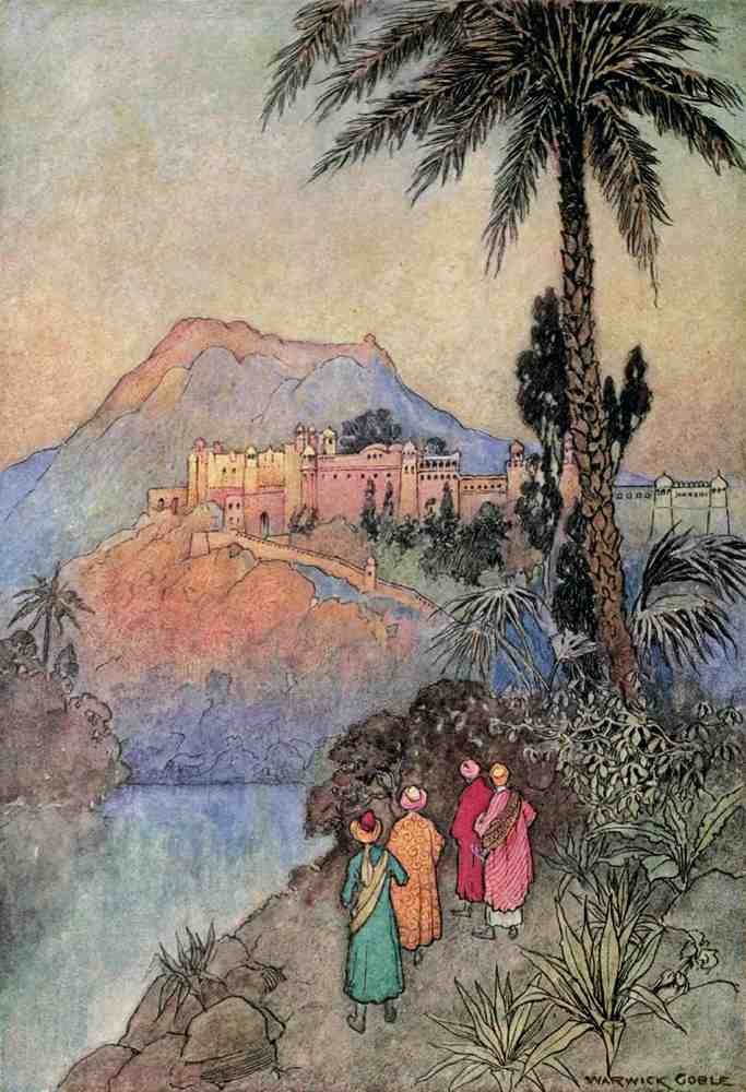 Warwick Goble Vol 1 022 Vintage Illustration A4 Photo Print