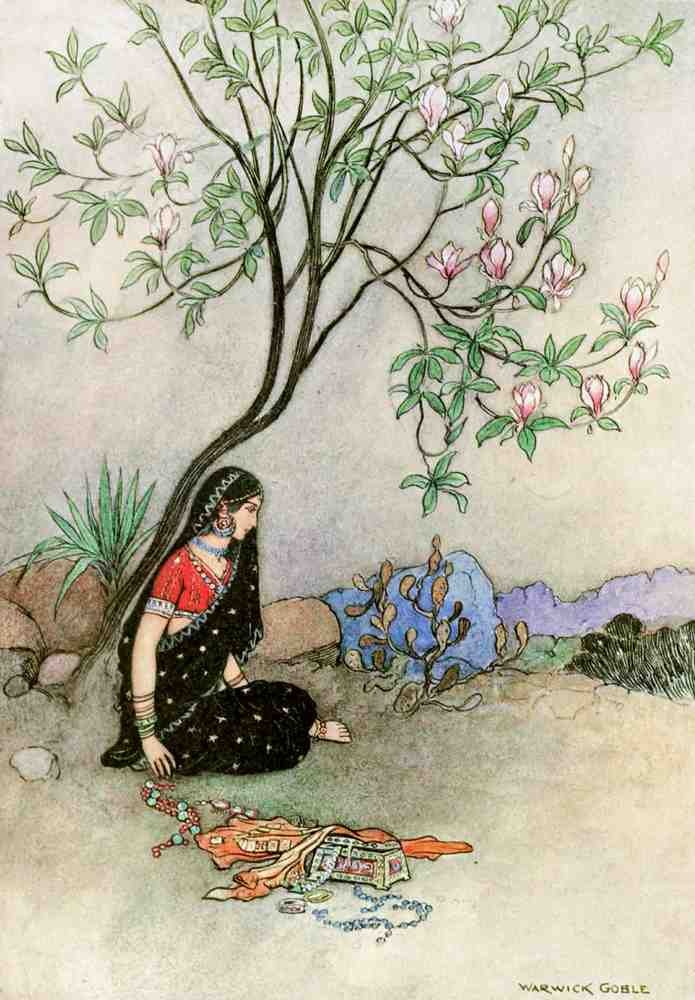 Warwick Goble Vol 1 023 Vintage Illustration A4 Photo Print