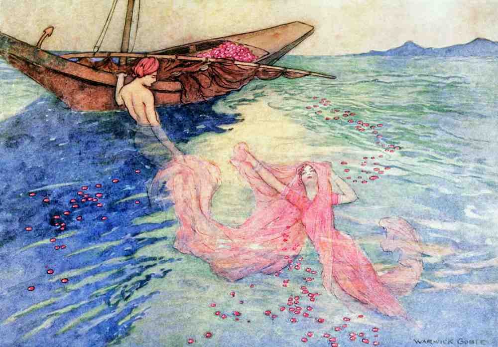 Warwick Goble Vol 1 033 Vintage Illustration A4 Photo Print