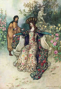 Warwick Goble Vol 1 048 Vintage Illustration A4 Photo Print
