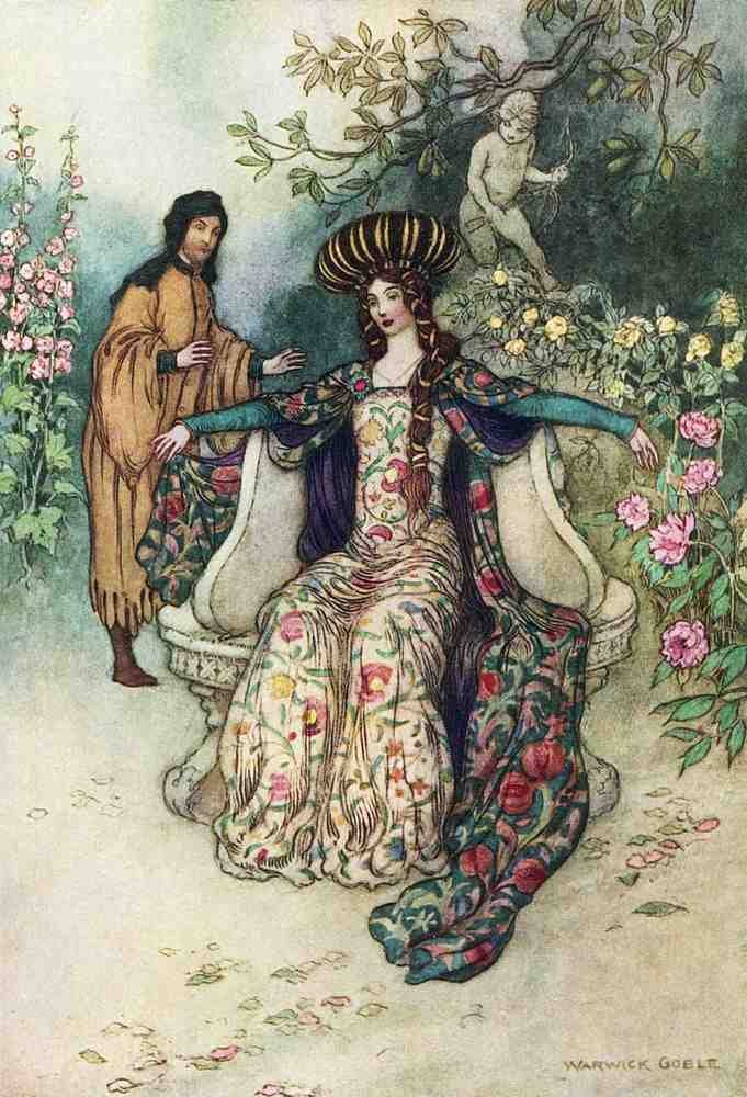 Warwick Goble Vol 1 048 Vintage Illustration A4 Photo Print