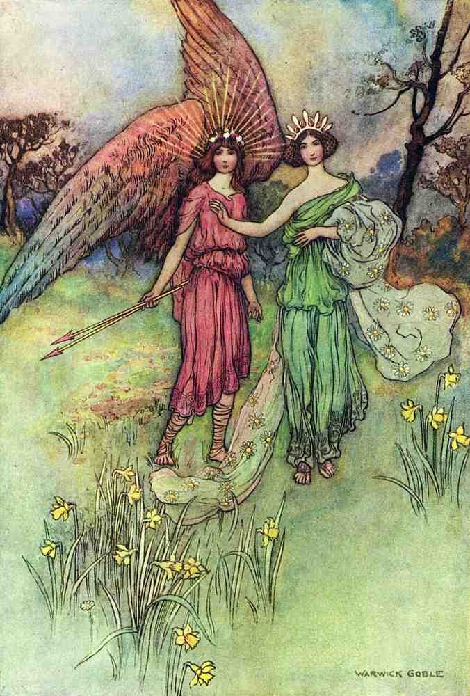 Warwick Goble Vol 1 049 Vintage Illustration A4 Photo Print