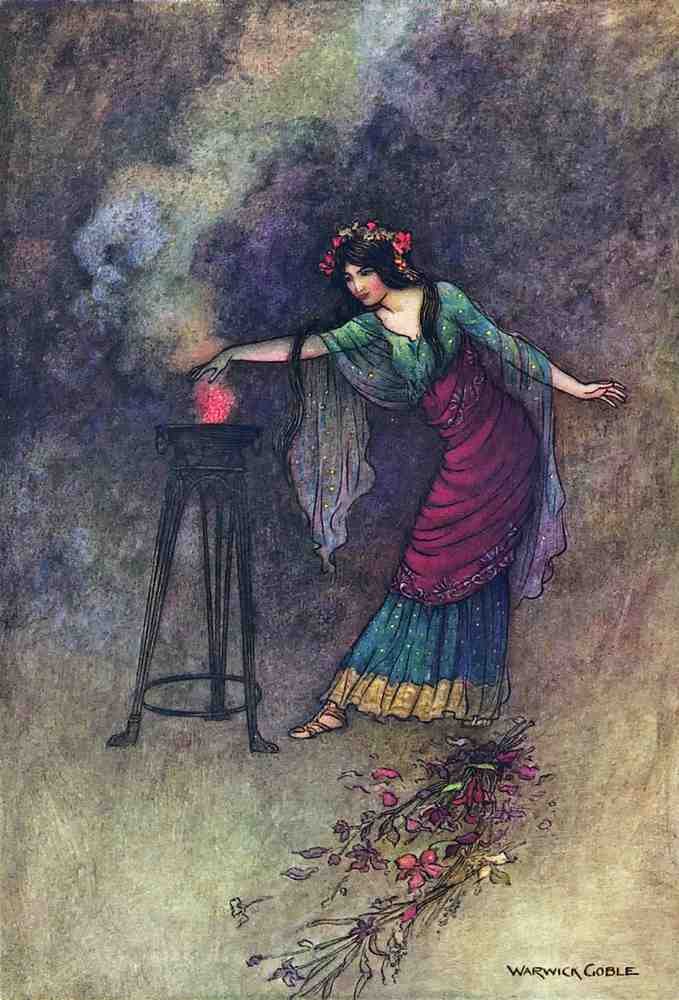 Warwick Goble Vol 1 051 Vintage Illustration A4 Photo Print