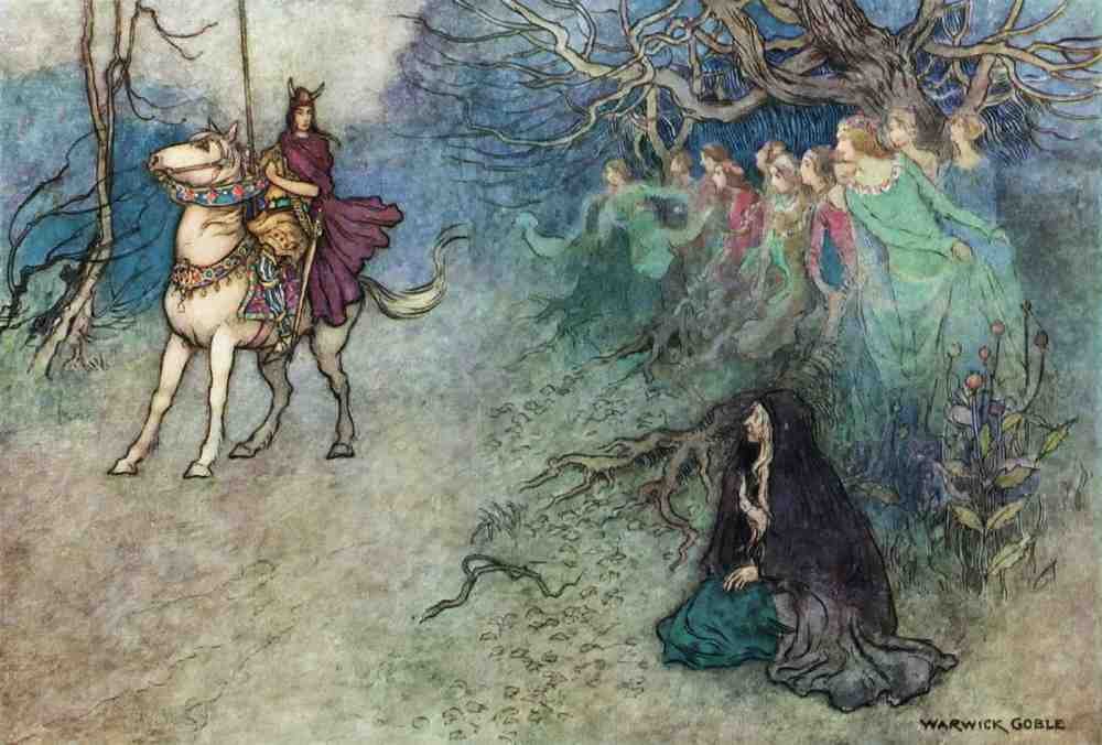 Warwick Goble Vol 1 057 Vintage Illustration A4 Photo Print