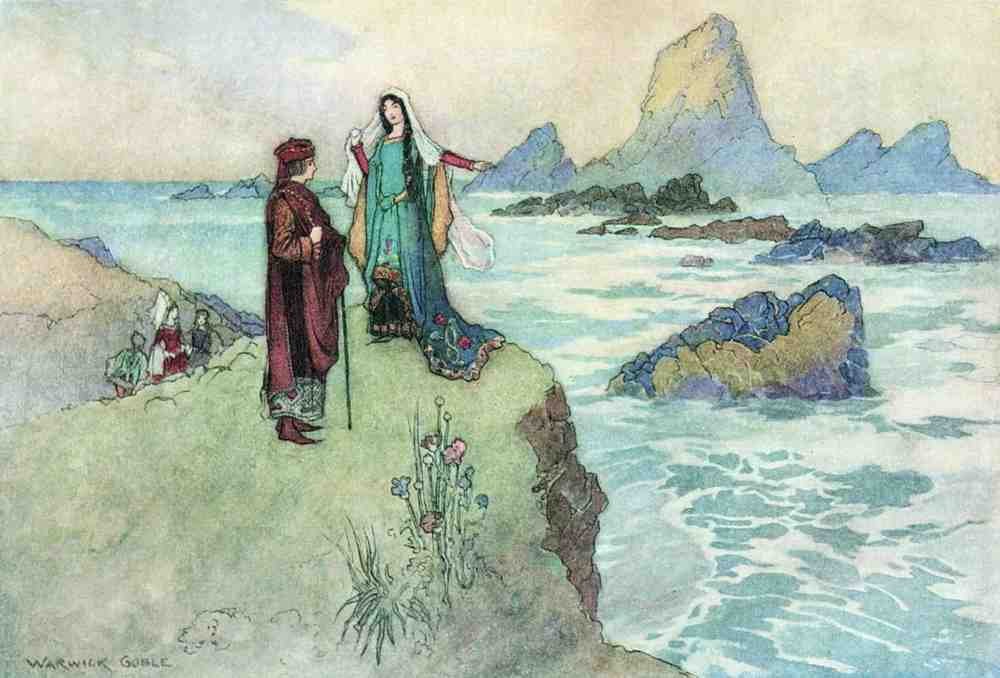 Warwick Goble Vol 1 060 Vintage Illustration A4 Photo Print