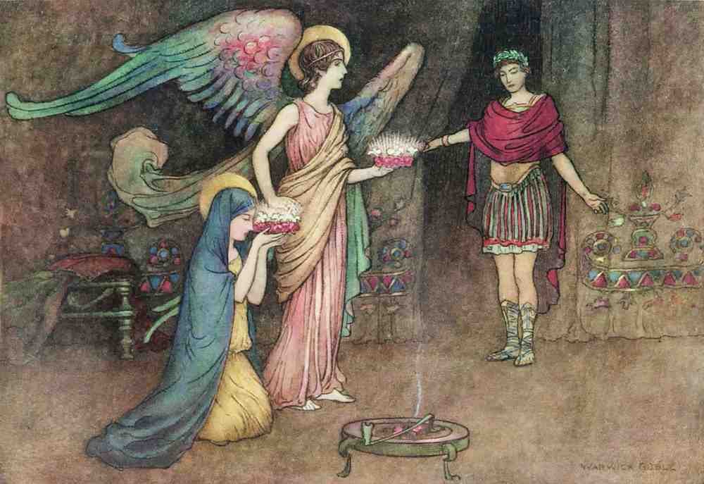 Warwick Goble Vol 1 061 Vintage Illustration A4 Photo Print