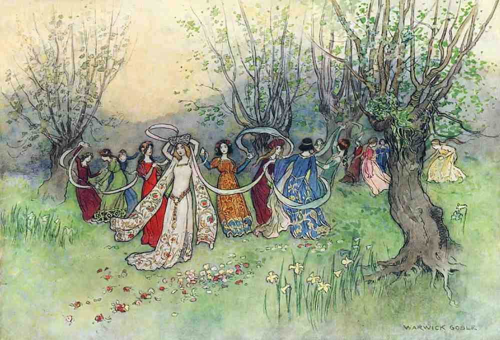 Warwick Goble Vol 1 062 Vintage Illustration A4 Photo Print