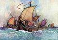 Warwick Goble Vol 1 063 Vintage Illustration A4 Photo Print