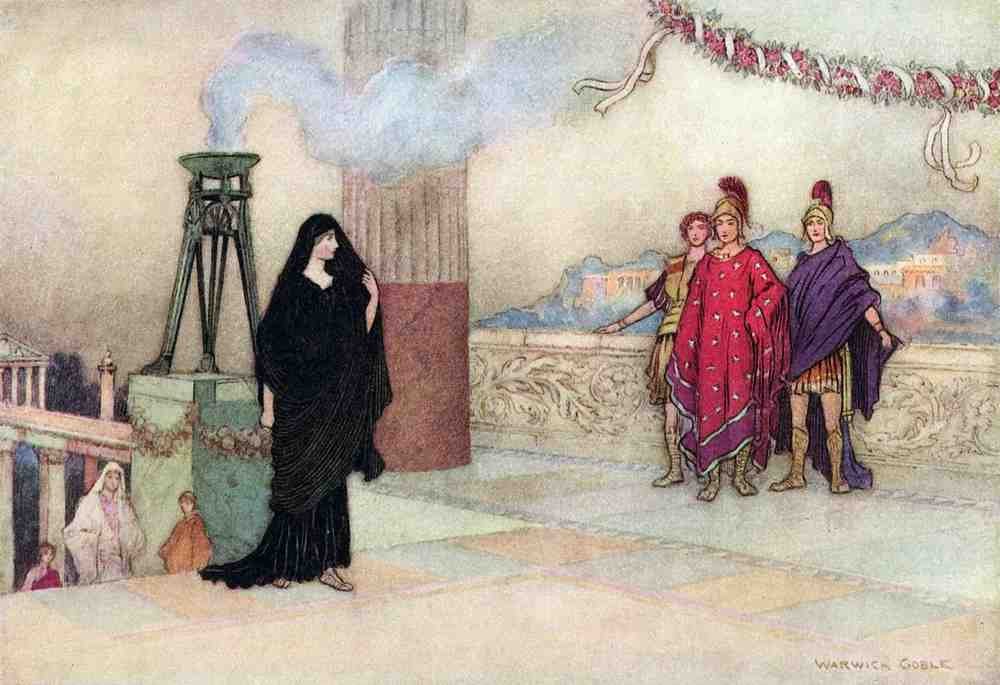 Warwick Goble Vol 1 064 Vintage Illustration A4 Photo Print