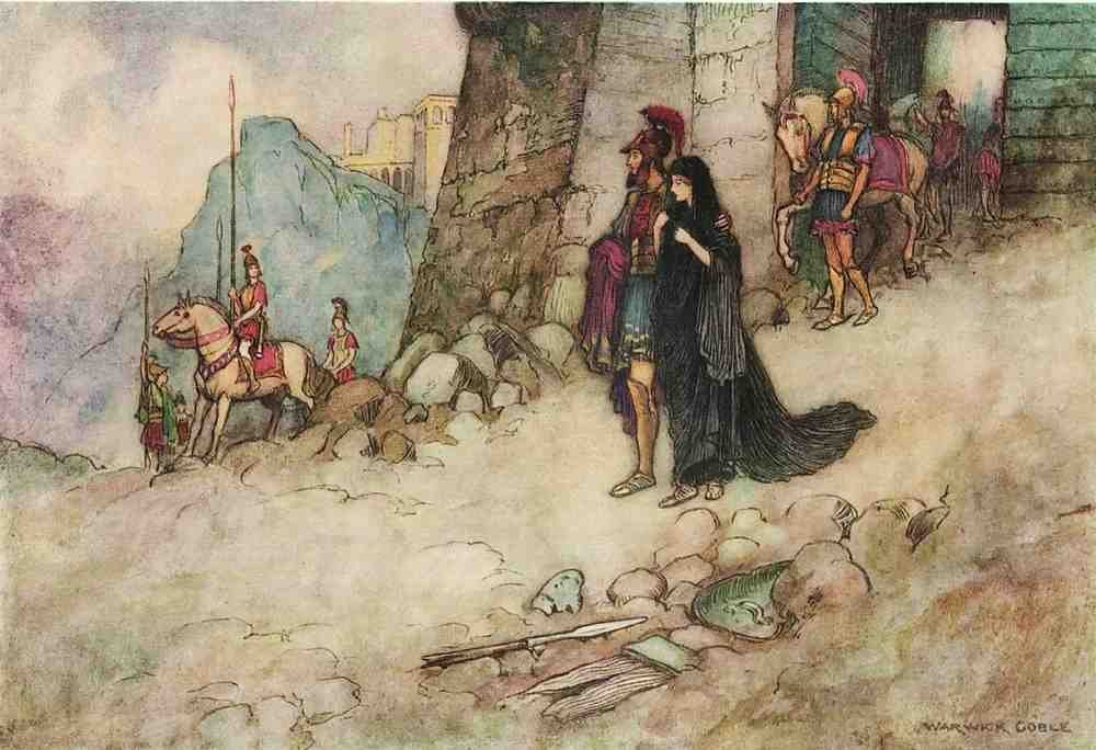 Warwick Goble Vol 1 066 Vintage Illustration A4 Photo Print