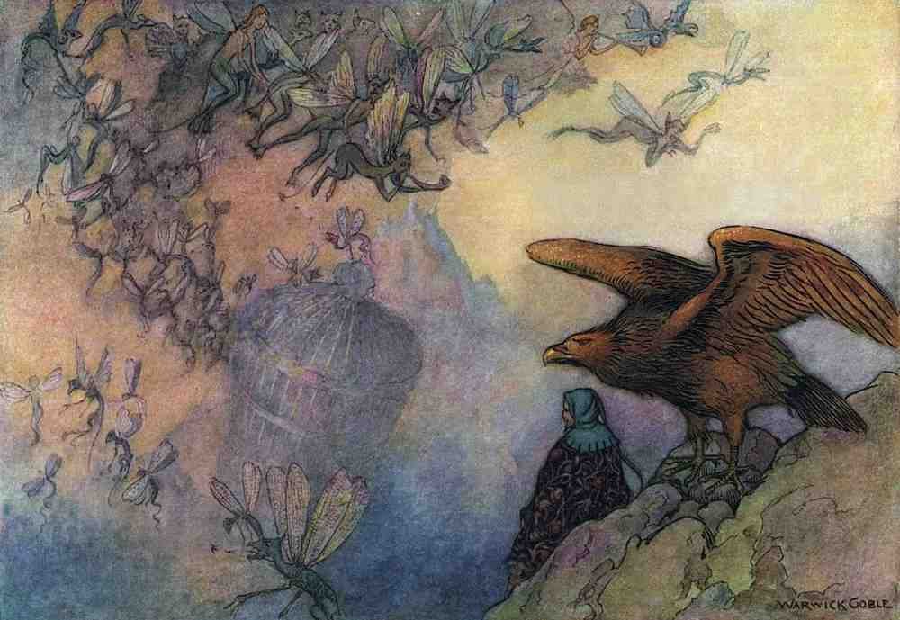 Warwick Goble Vol 1 067 Vintage Illustration A4 Photo Print