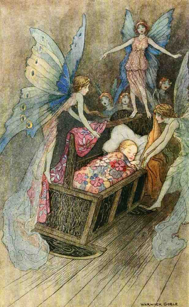 Warwick Goble Vol 1 070 Vintage Illustration A4 Photo Print