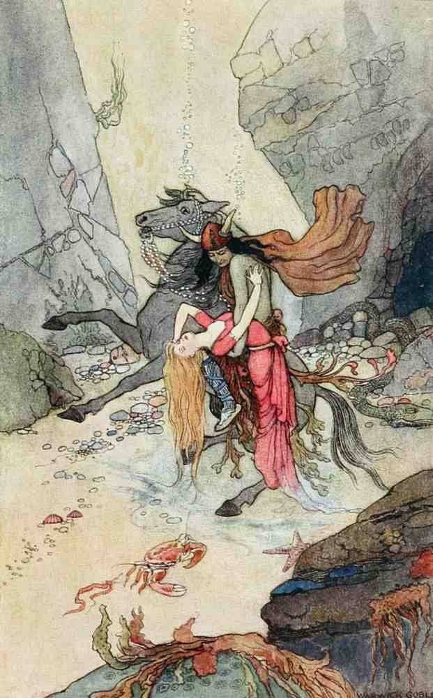 Warwick Goble Vol 1 073 Vintage Illustration A4 Photo Print