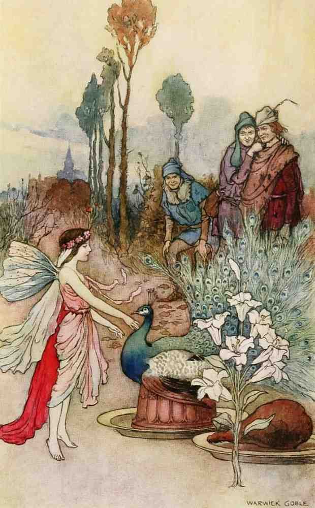 Warwick Goble Vol 1 077 Vintage Illustration A4 Photo Print